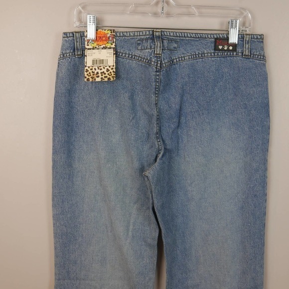 Vintage Mudd Y2K NEW Flare Denim Jeans Size 11 - Picture 4 of 9